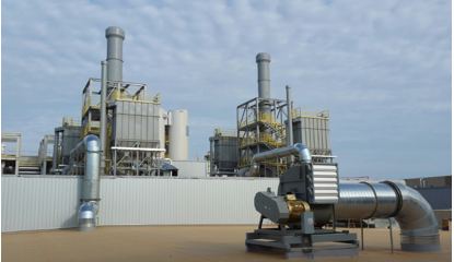 Exhaust system at Hankook Tire plant