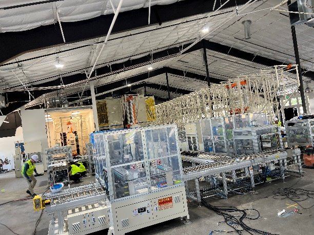 Battery pilot line equipment